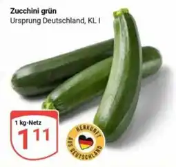 Globus Zucchini grün Angebot