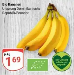 Globus Bio Bananen Angebot