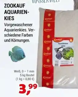 Zookauf Aquarienkies weiss Angebot