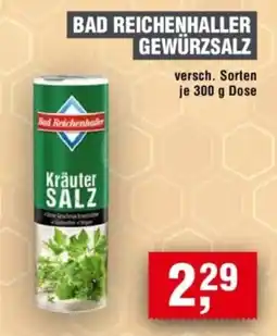 Handelshof Bad Reichenhaller Gewürzsalz Kräuter SALZ Angebot
