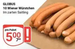 Globus GLOBUS 10 Wiener Würstchen Angebot
