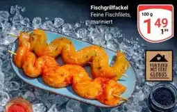 Globus Fischgrillfackel Feine Fischfilets, mariniert Angebot