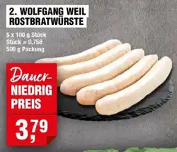Handelshof WOLFGANG WEIL ROSTBRATWÜRSTE Angebot