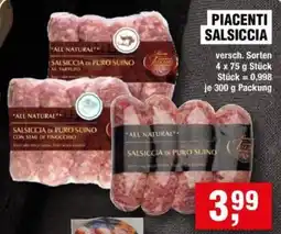 Handelshof PIACENTI SALSICCIA Angebot