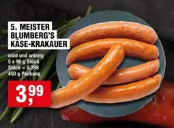 Handelshof MEISTER BLUMBERG'S KÄSE-KRAKAUER Angebot