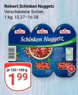 Globus Reinert Schinken Nuggetz Angebot