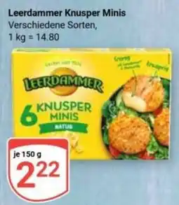 Globus Leerdammer Knusper Minis Angebot