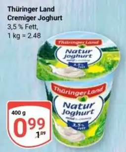 Globus Thüringer Land Natur Joghurt Angebot
