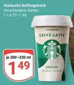 Globus Starbucks Kaffeegetränk Angebot