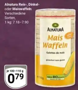 Globus Alnatura Reis, Dinkel oder Maiswaffeln Angebot