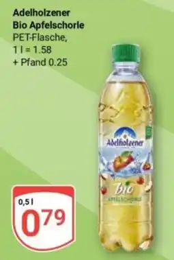 Globus Adelholzener Bio Apfelschorle Angebot