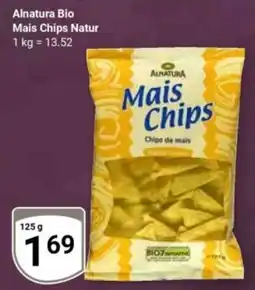 Globus Alnatura Bio Mais Chips Natur Angebot