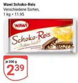 Globus Wawi Schoko-Reis Angebot