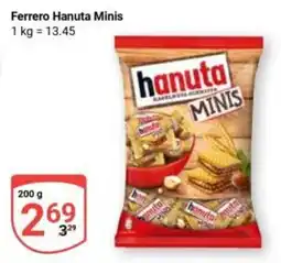 Globus Ferrero Hanuta Minis Angebot