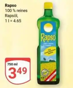 Globus Rapso Rapsöl Angebot
