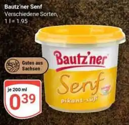 Globus Bautz'ner Senf Angebot