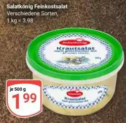 Globus Salatkönig Feinkostsalat Krautsalat Angebot
