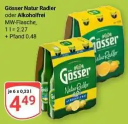 Globus Gösser Natur Radler Angebot