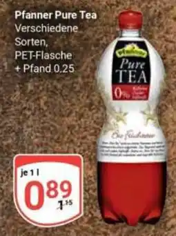 Globus Pfanner Pure Tea Angebot