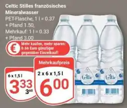 Globus Celtic Stilles französisches Mineralwasser Angebot