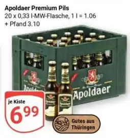Globus Apoldaer Premium Pils Angebot