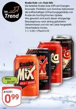 Globus Knabe Mix Kola Orange Angebot