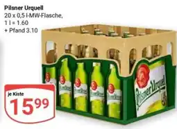 Globus Pilsner Urquell Angebot