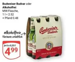 Globus Budweiser Budvar Alkoholfrei Angebot