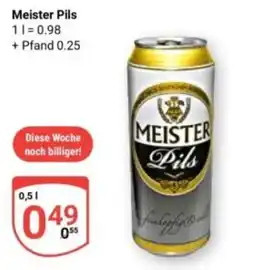 Globus Meister Pils Angebot