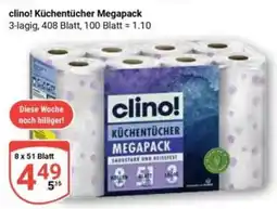 Globus clino! Küchentücher Megapack Angebot
