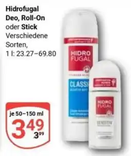 Globus Hidrofugal Deo, Roll-On oder Stick Angebot