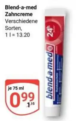 Globus Blend-a-med Zahncreme Angebot