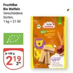 Globus FruchtBar Bio Waffeln Angebot