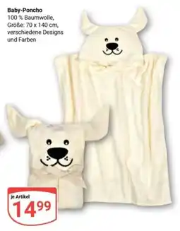 Globus Baby-Poncho Angebot