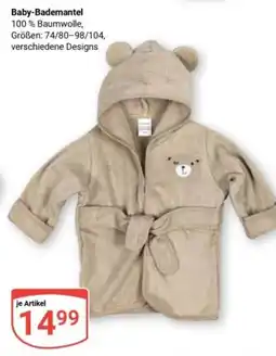 Globus Baby-Bademantel Angebot