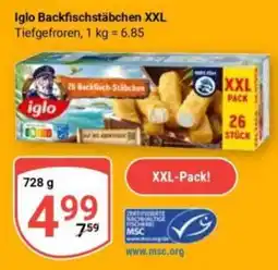 Globus Iglo Backfischstäbchen XXL Angebot