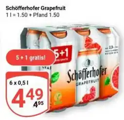 Globus Schöfferhofer Grapefruit Angebot