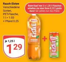 Globus Rauch Eistee Angebot