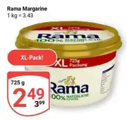 Globus Rama Margarine Angebot