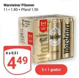 Globus Warsteiner Pilsener Angebot