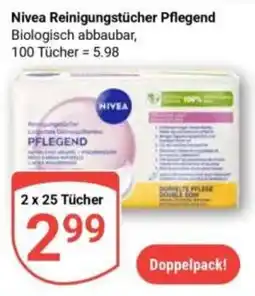 Globus Nivea Reinigungstücher Pflegend Angebot