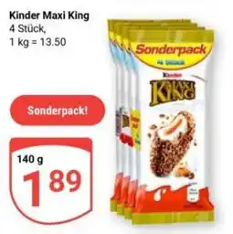 Globus Kinder Maxi King Angebot