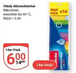 Globus Vileda Allzwecktücher Mikrofaser Angebot