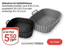 Globus Silikonform für Heißluftfritteuse GOURMETmaxx Angebot