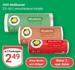 Globus OHO Müllbeutel Angebot