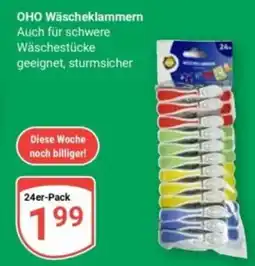 Globus OHO Wäscheklammern Angebot