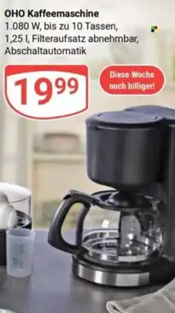 Globus OHO Kaffeemaschine Angebot