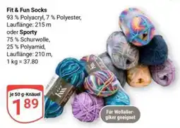 Globus Fit & Fun Socks Angebot