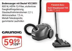 Globus Bodensauger mit Beutel VCC3851 Angebot