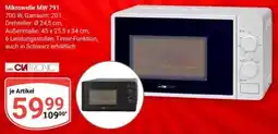 Globus Mikrowelle MW 791 Angebot